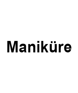 Maniküre                                 