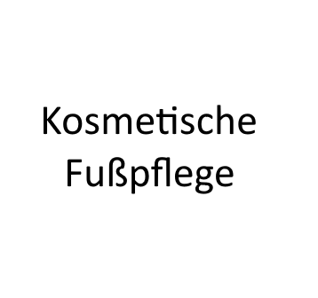 Kosmetische Fußpflege